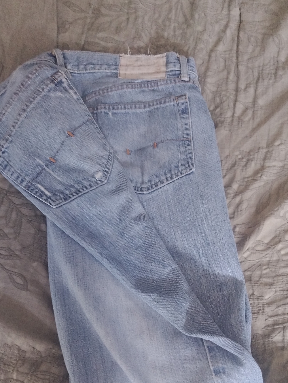 Polo by Ralph Lauren Pale Blue Slim Straight Jeans